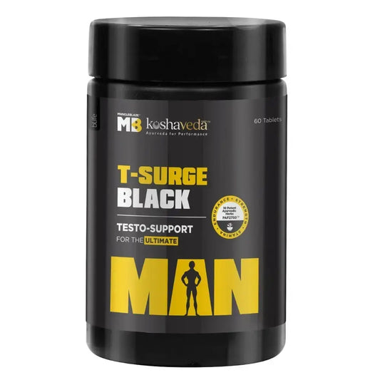 Muscleblaze T Surge Black