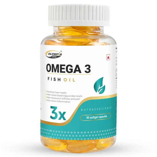 Olympia Nutrition Omega 3 Fish Oil 1000mg Fortified With Epa or Dha 90 Capsules